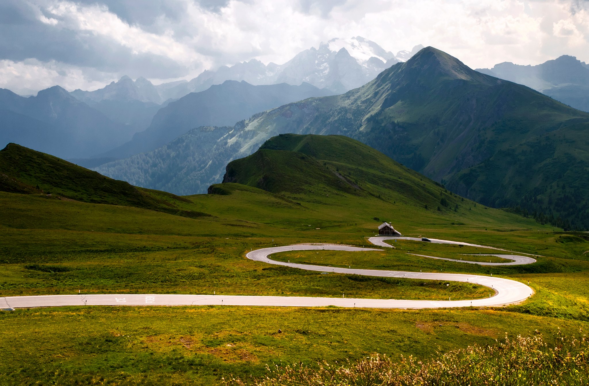 Italské Dolomity - Passo Giau