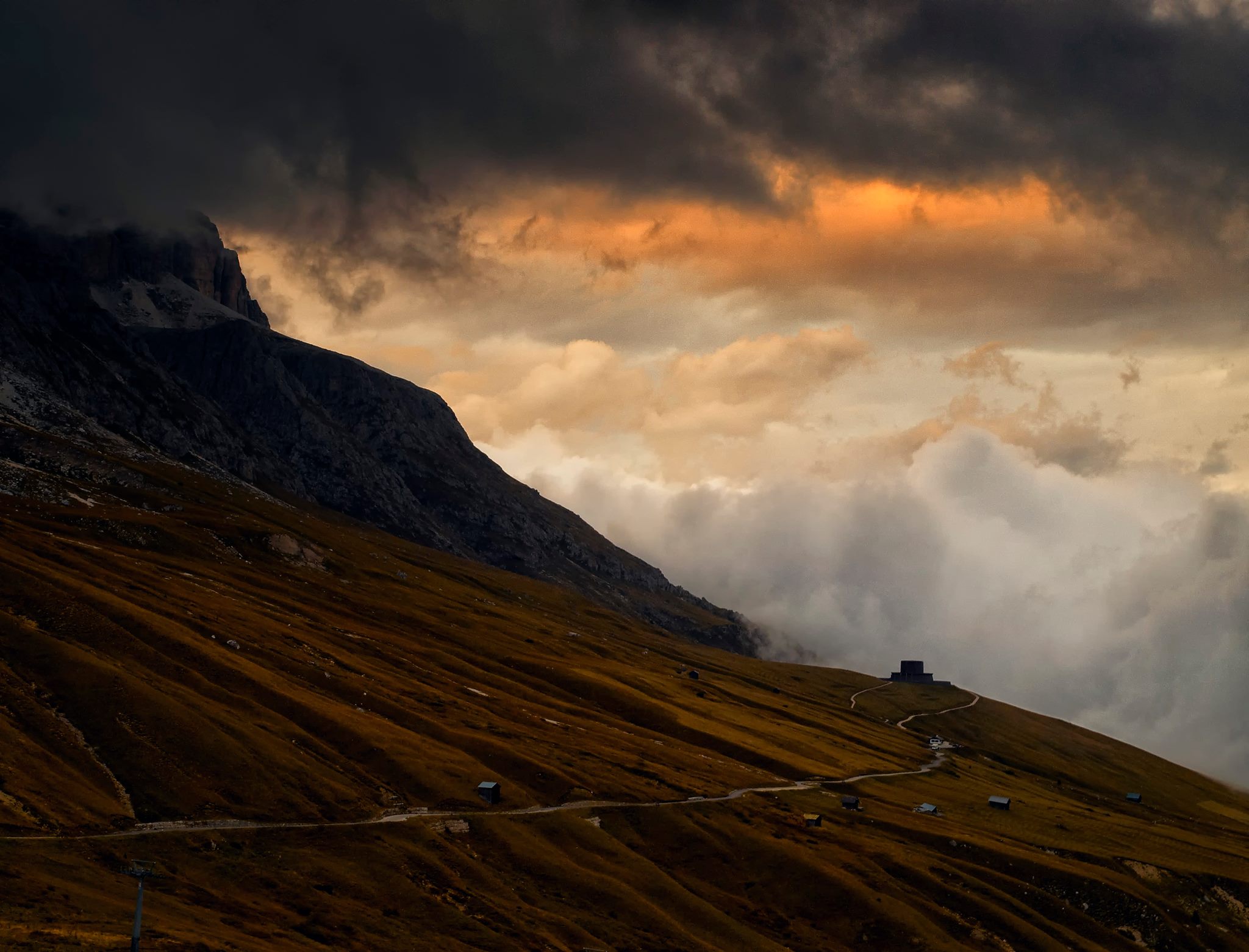 Italské Dolomity - Passo Pordio